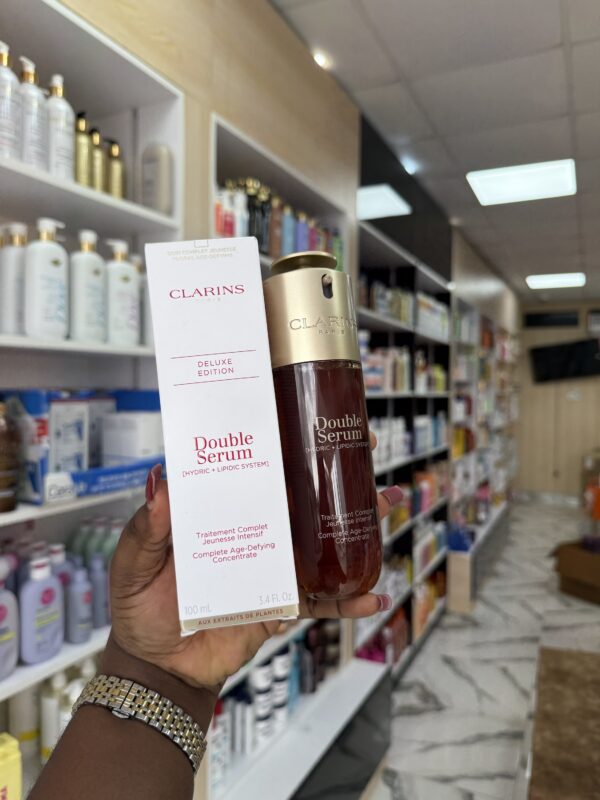 CLARINS DOUBLE SERUM® - Anti-Aging + Anti-Wrinkle Serum 100ml - Image 1