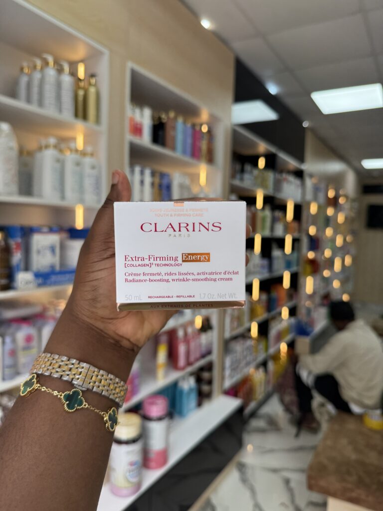 CLARINS Extra-Firming Energy Refillable Moisturizer with Collagen Polypeptide + Niacinamide