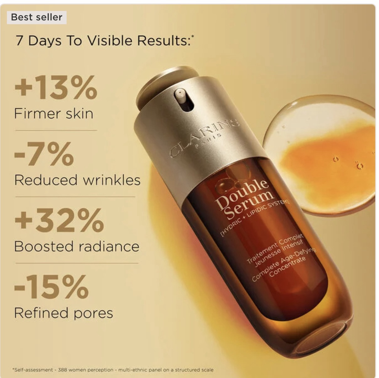 Clarins double serum 30mlx2 in a pack - Image 2