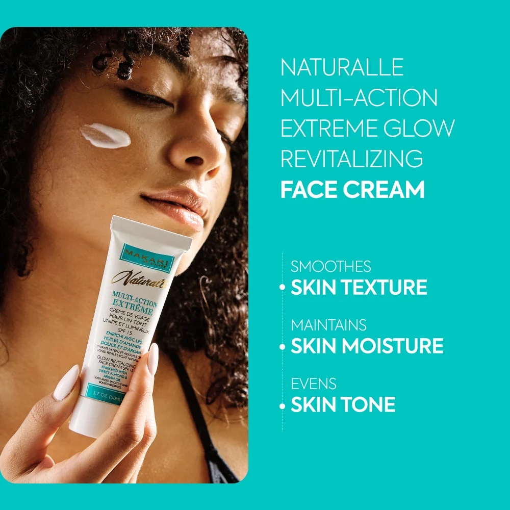 NATURALLE MULTI-ACTION EXTREME GLOW REVITALIZING FACE CREAM SPF 15