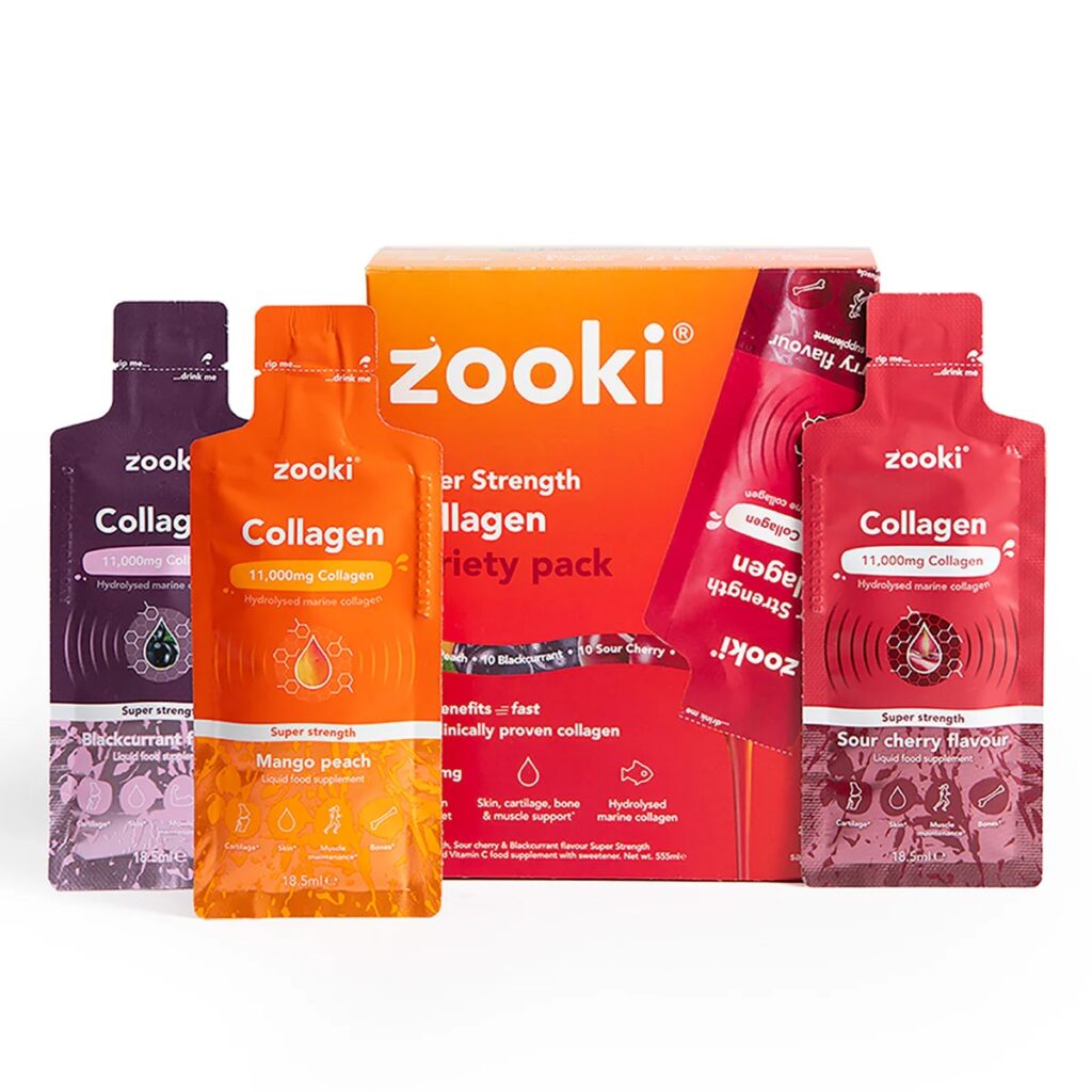 Zooki collagen 30 sachets variety pack