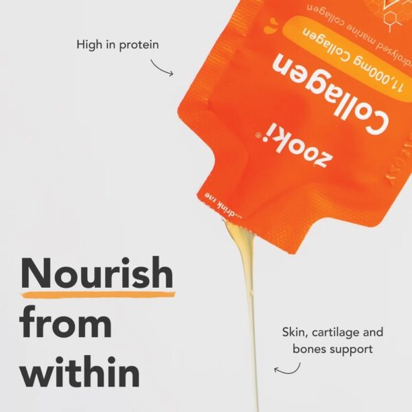Zooki collagen mango peach flavor 30 days - Image 2
