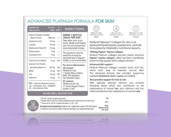 Perfectil Platinum Collagen Skin Drink - Image 3