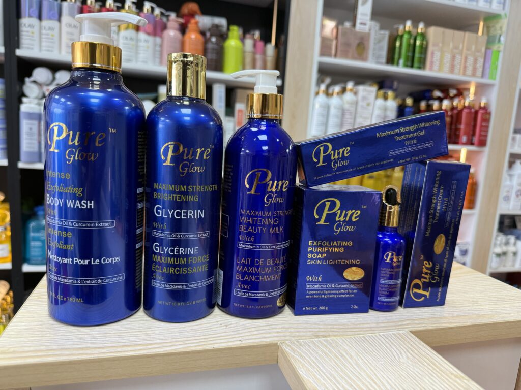 Pure glow face and body set
