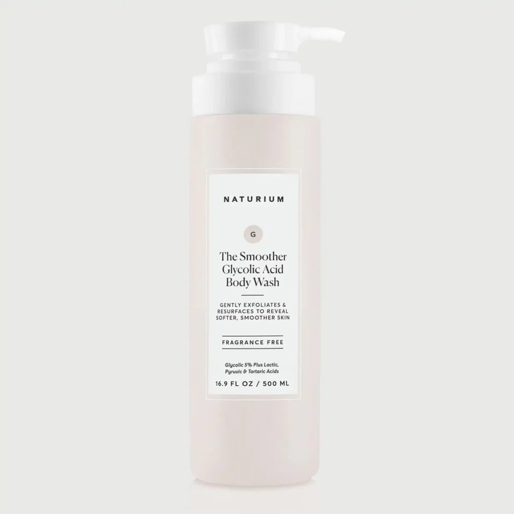 NATURIUM Smoother Glycolic Acid Exfoliating Body Wash
