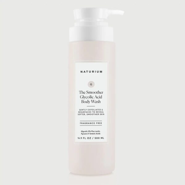 NATURIUM Smoother Glycolic Acid Exfoliating Body Wash - Image 2