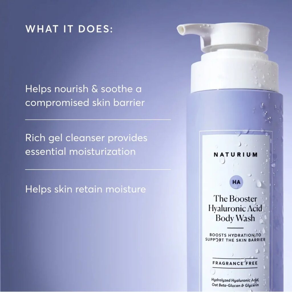 NATURIUM Booster Hyaluronic Acid Body Wash