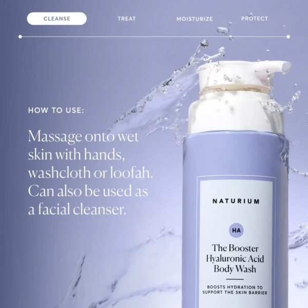 NATURIUM Booster Hyaluronic Acid Body Wash - Image 3