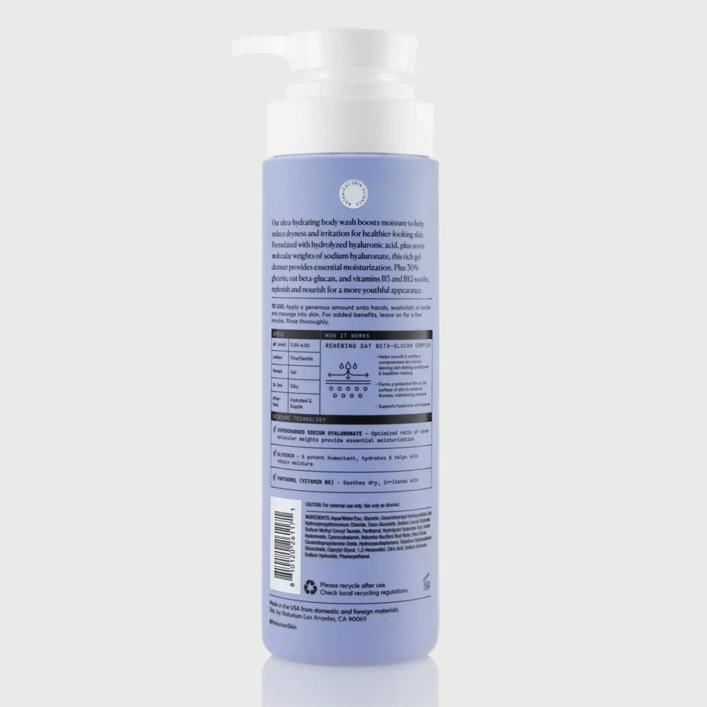 NATURIUM Booster Hyaluronic Acid Body Wash