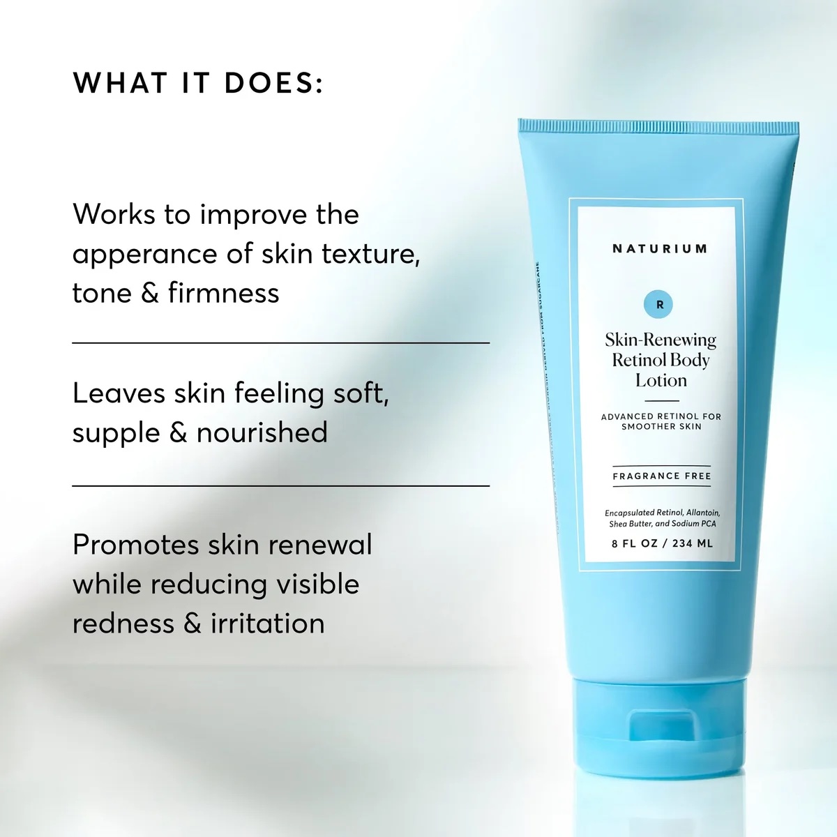 NATURIUM Skin-Renewing Retinol Body Lotion - Image 4