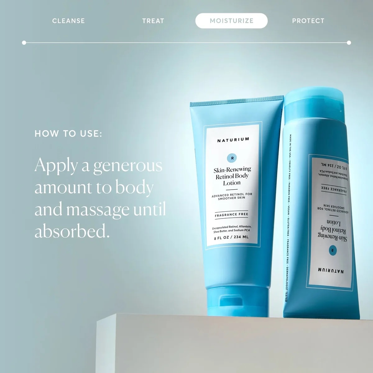 NATURIUM Skin-Renewing Retinol Body Lotion - Image 1