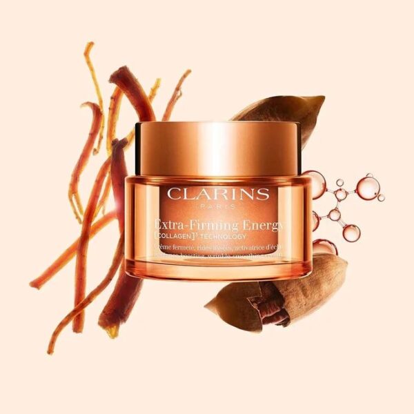 CLARINS Extra-Firming Energy Refillable Moisturizer with Collagen Polypeptide + Niacinamide - Image 2