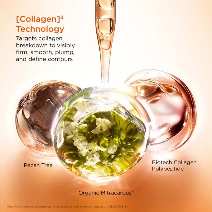 CLARINS Extra-Firming Energy Refillable Moisturizer with Collagen Polypeptide + Niacinamide