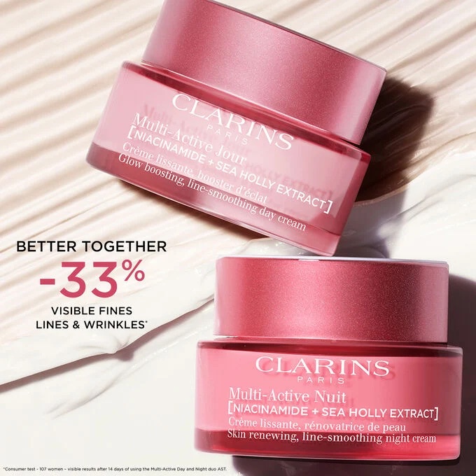 Clarins Multi-Active Night Face Cream - All Skin Types