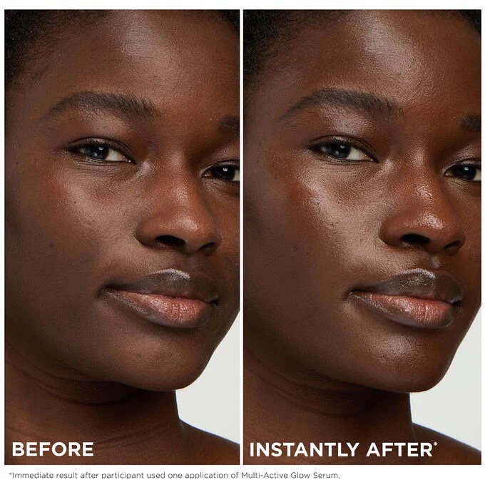 CLARINS MULTI-ACTIVE GLOW SERUM [STABILIZED VITAMIN C + AHA]® Smoothing, Radiance-Boosting Glow