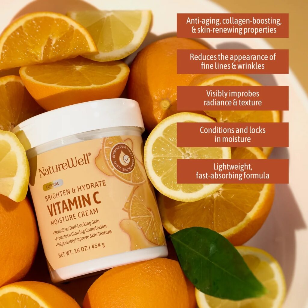 Naturewell Clinical Brighten & Hydrate Vitamin C Moisture Cream