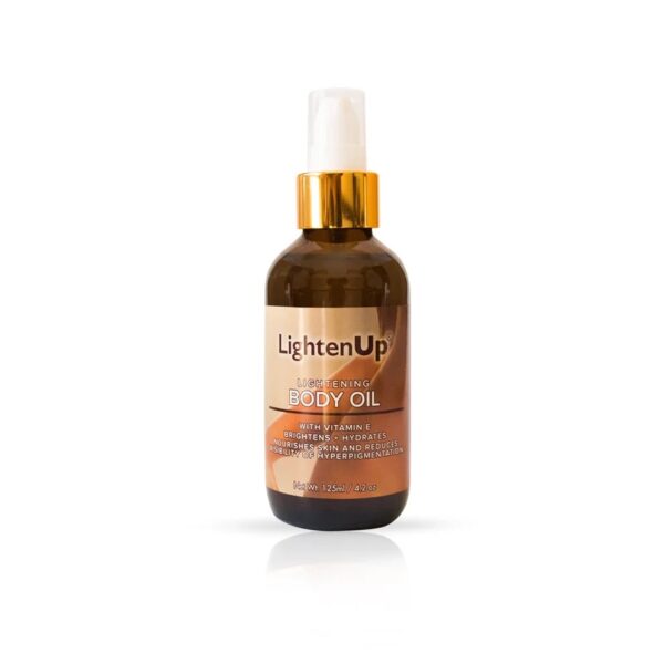 LightenUp Plus Vitamin E Brightening Body Oil 125ml - Image 1
