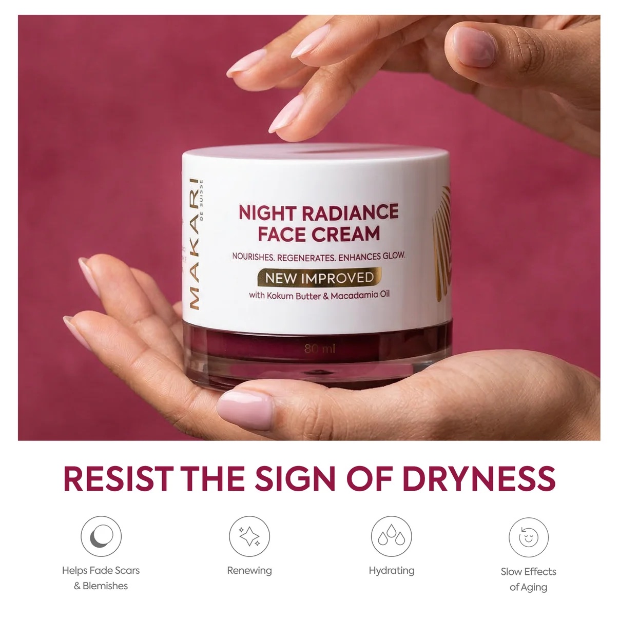MAKARI NIGHT RADIANCE FACE CREAM - Image 3