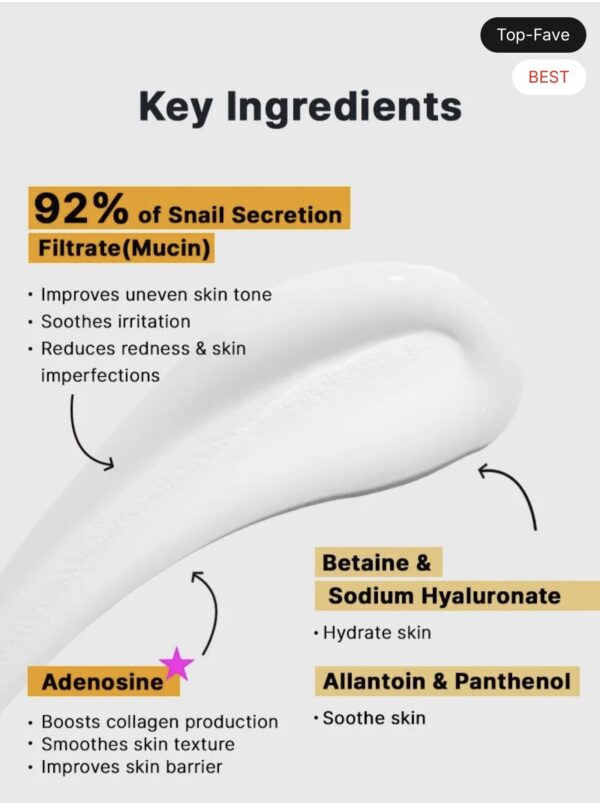COSRX ADVANCED SNAIL 92 ALL IN ONE CREAM - Image 3
