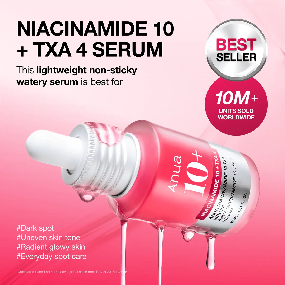 ANUA Niacinamide 10 TXA 4 Serum for Brightening and Dark Spots - Image 1