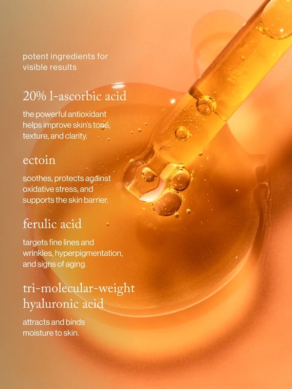 Goop Beauty 20% vitamin c+ advanced brightening serum - Image 3