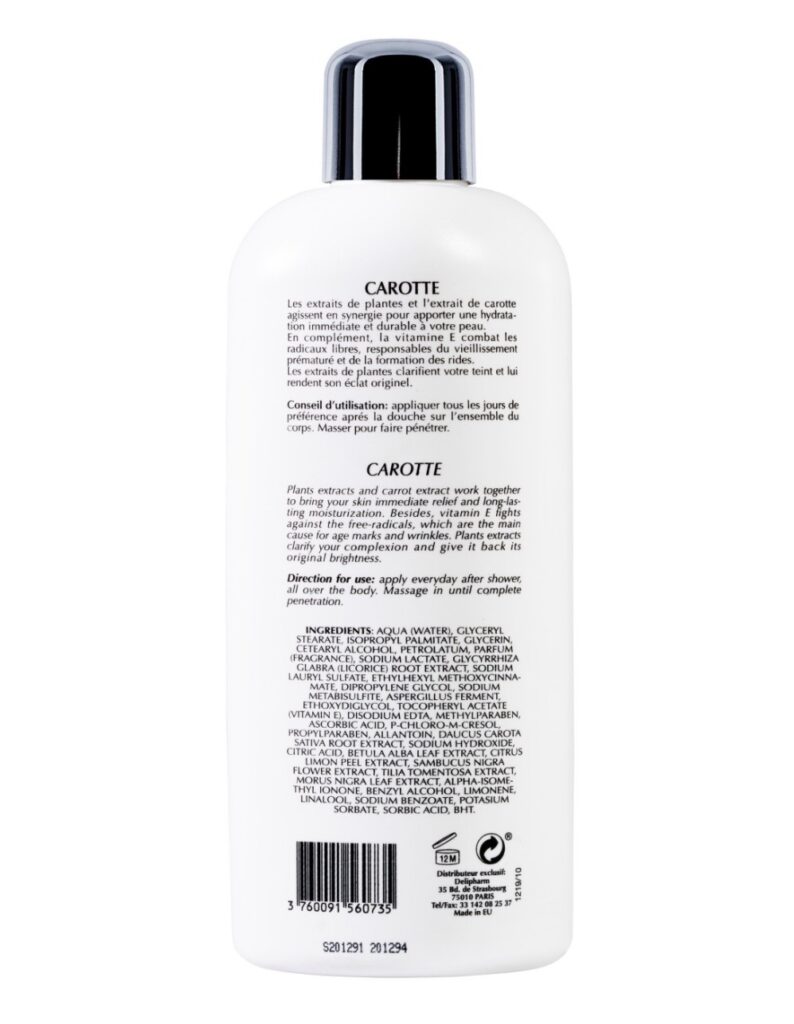PR.Francoise Bedon Carrot Body Lotion