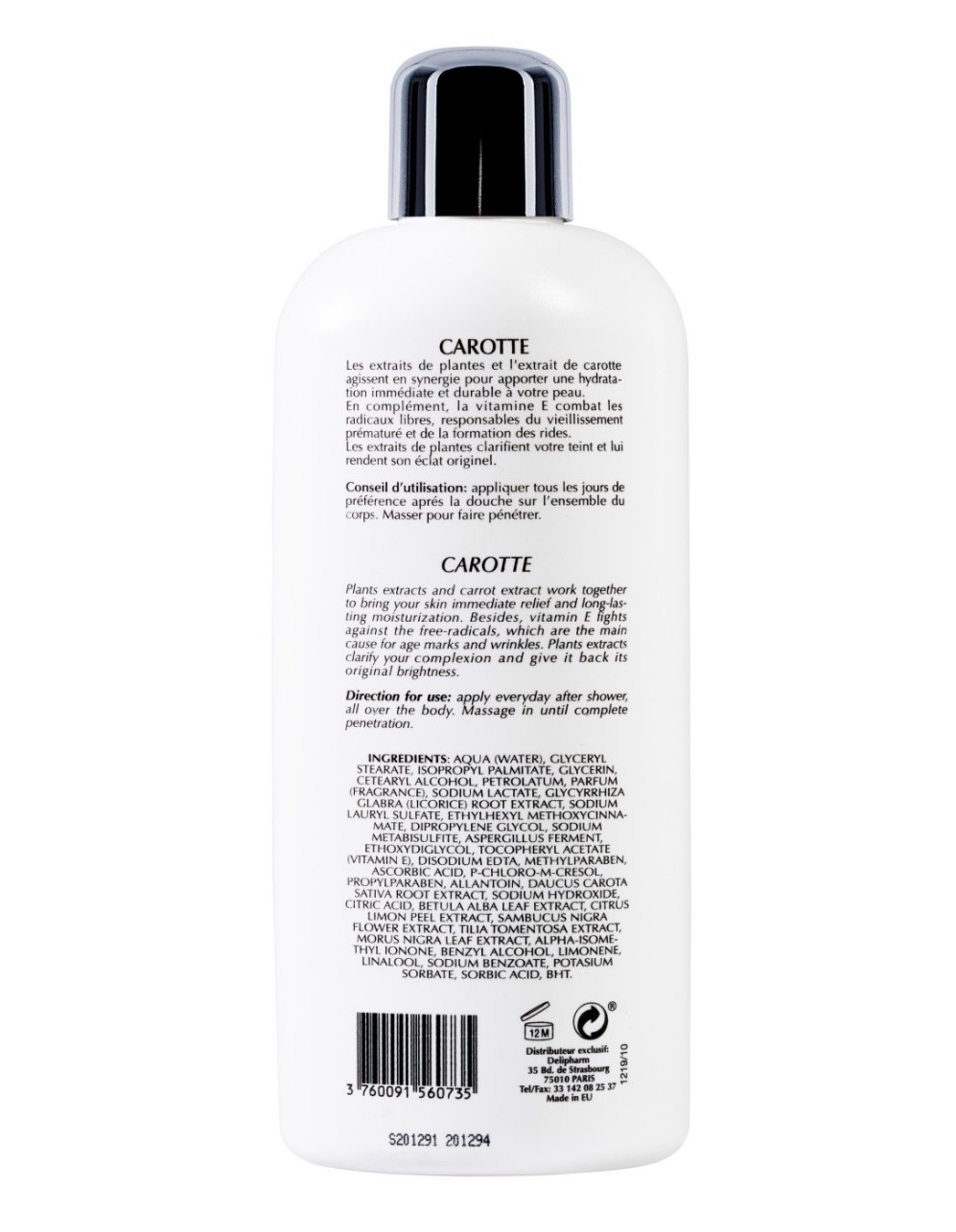 PR.Francoise Bedon Carrot Body Lotion - Image 3