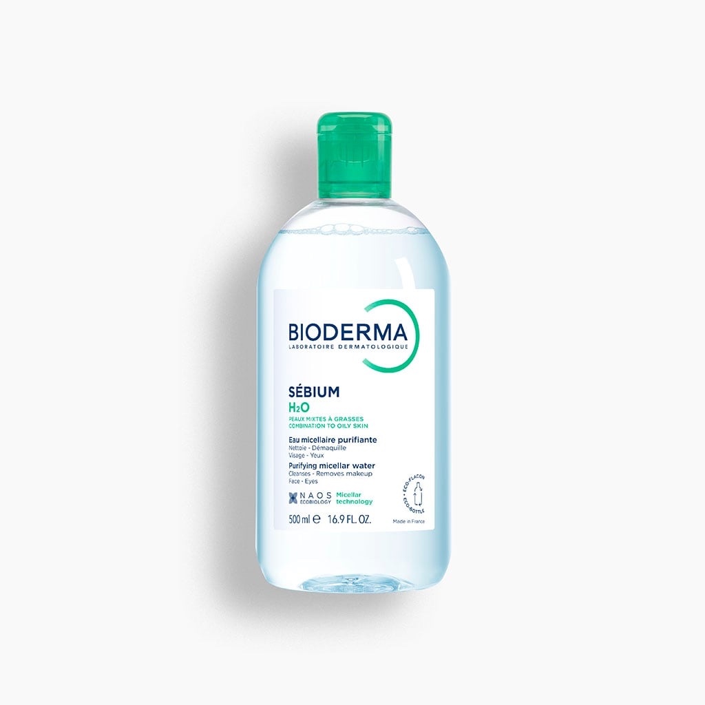 BIODERMA SÉBIUM
H2O MICELLAR WATER
Acne-prone skin, Combination to oily skin
