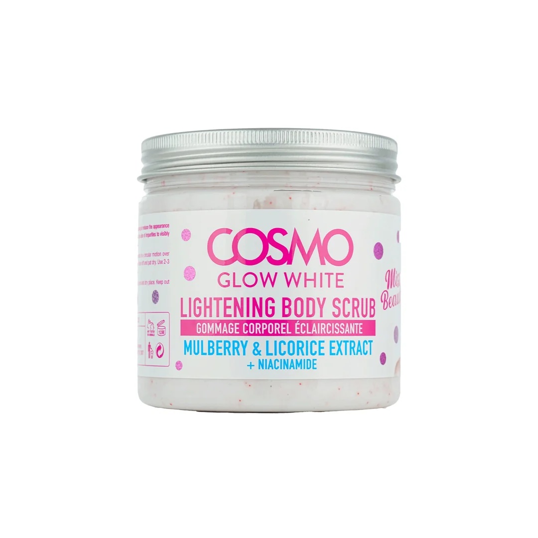 Cosmo Glow White Lightening Body Scrub 475ml - Image 1