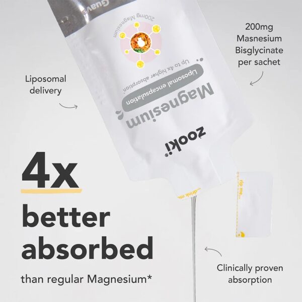 ZOOKI MAGNESIUM GLYCINATE 30 sachets - Image 4