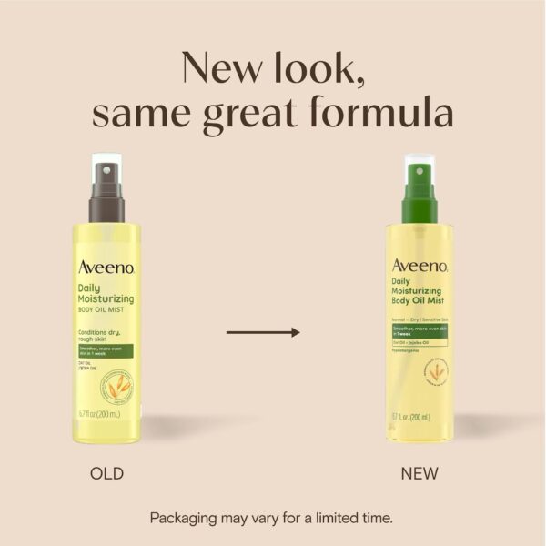 Aveeno Daily Moisturizing Body Oil Mist with Oat Oil - Image 1