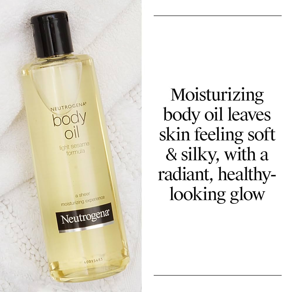Neutrogena Body Oil Light Sesame Formula, 16 fl. oz